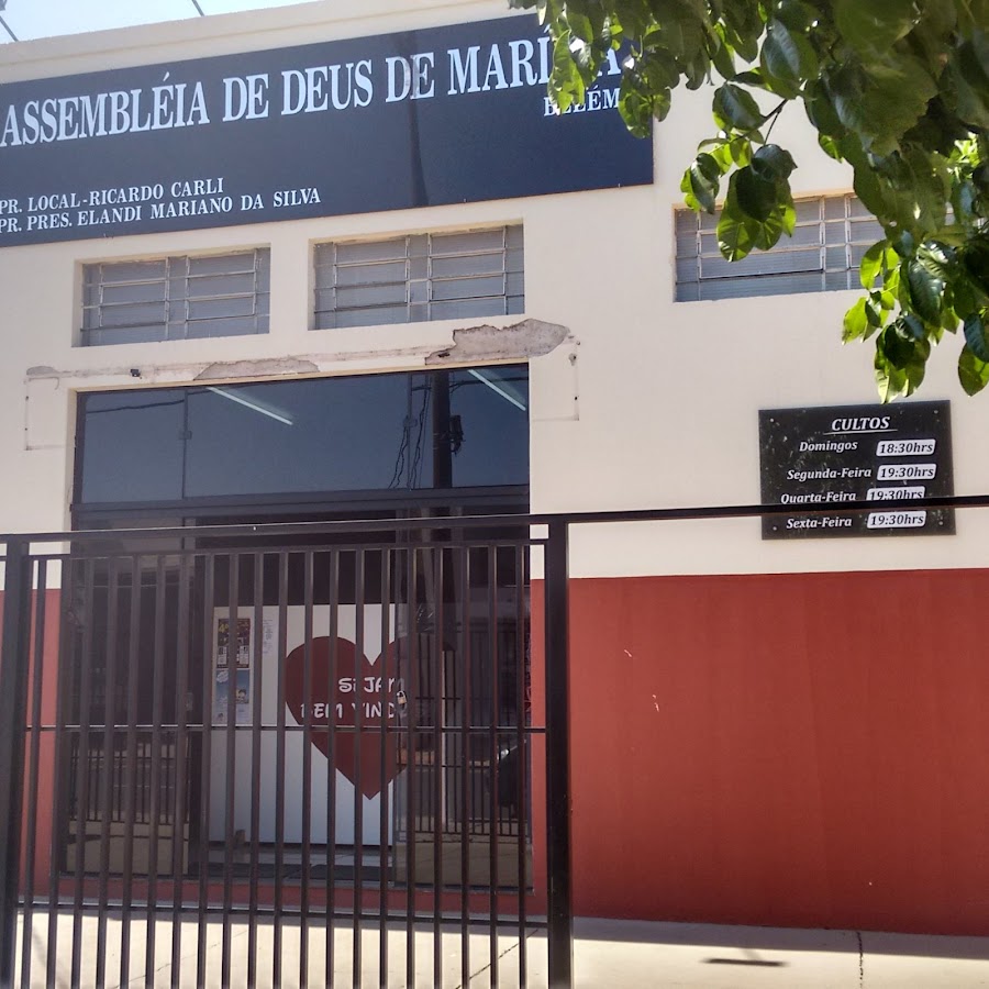 Foto da Assembléia de Deus de Marília Jardim Cavallari