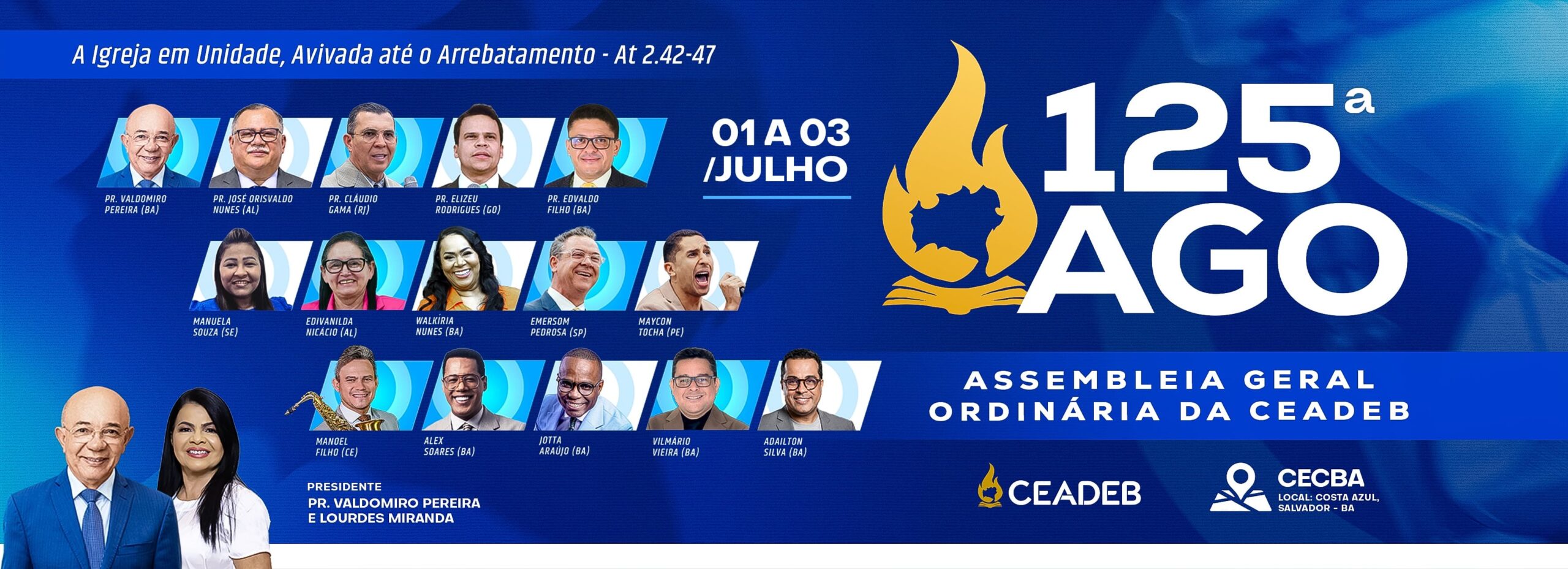 CEADEB Convenção Estadual das Assembleias de Deus no Estado da Bahia em Salvador — foto 2