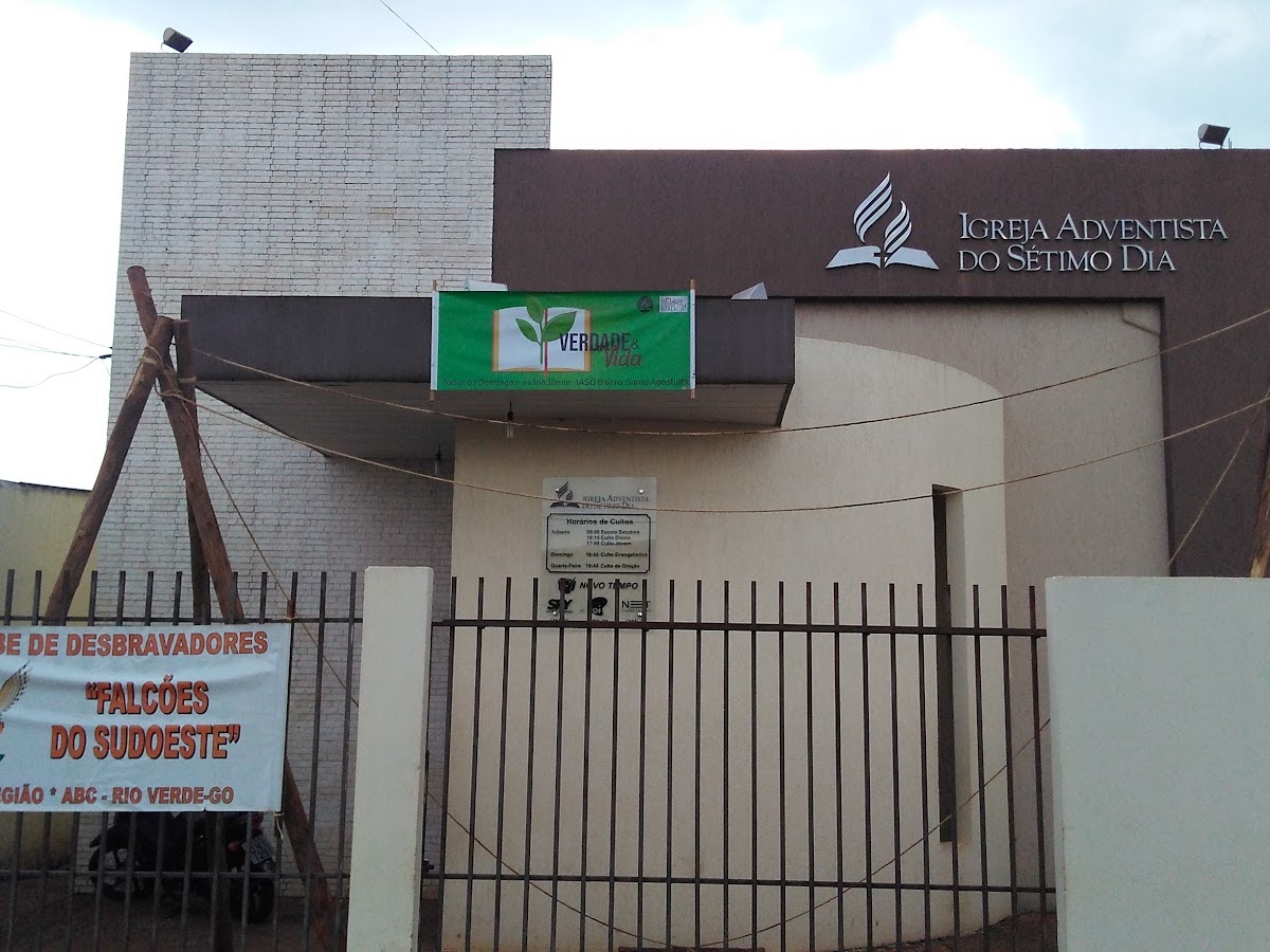 Foto da Igreja Adventista do Sétimo Dia no bairro Santo Agostinho (Sede)