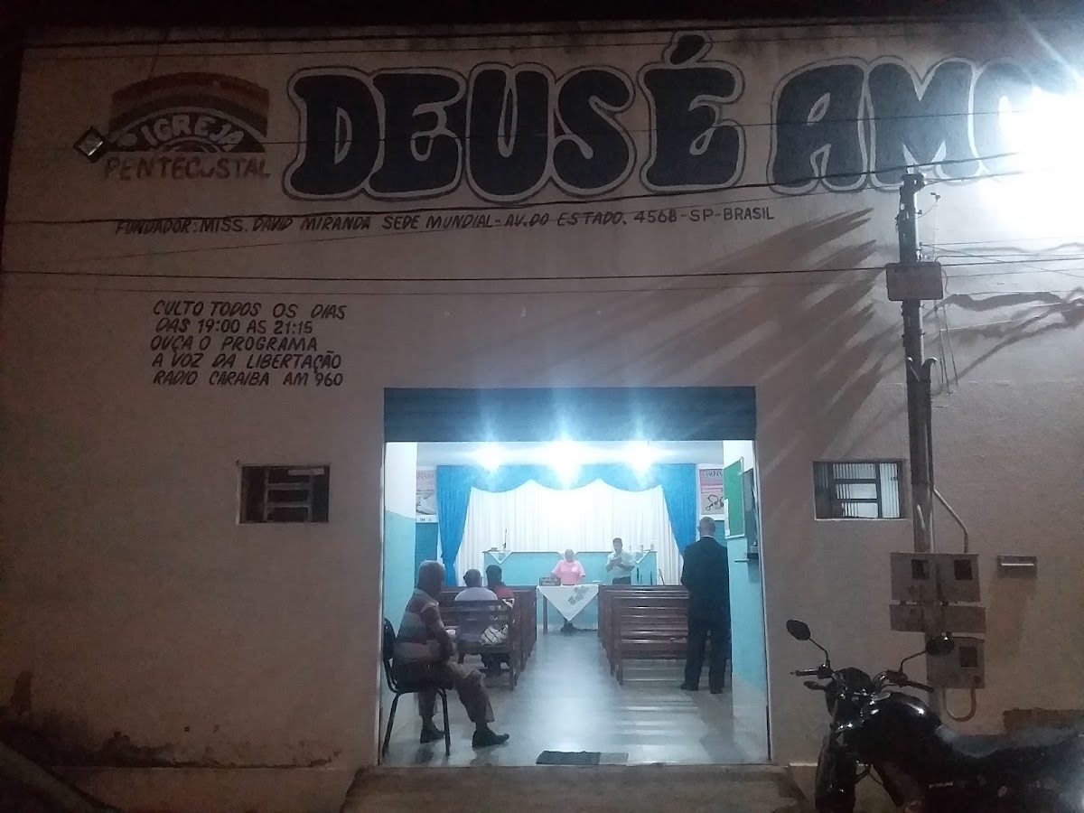 Foto da Igreja pentecostal Jesus Cristo vive em mim