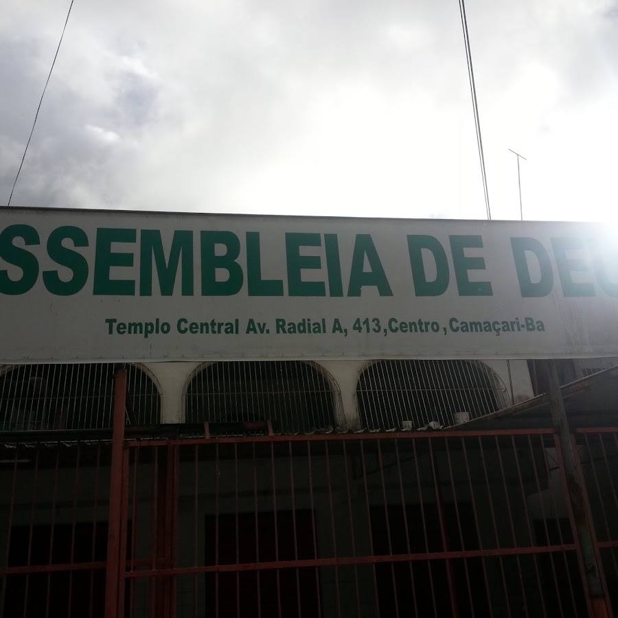 Foto da Templo Central da AD em Camaçari